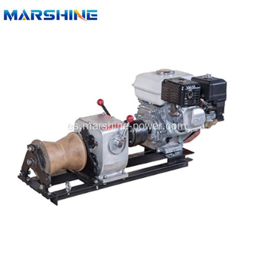 8ton Single Drum Gasoline Engine Winch alimentado por